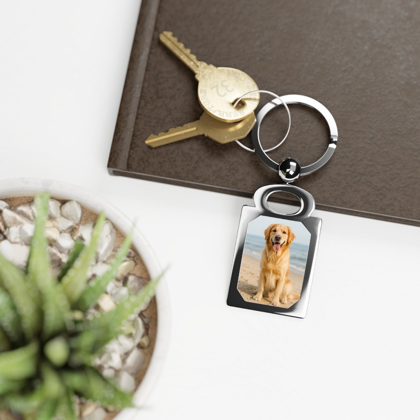 Personalized Photo Keyring