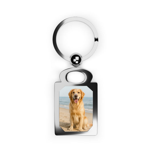 Personalized Photo Keyring